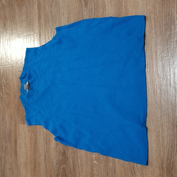 TanJay Tops - (L) TanJay Solid Color Knit Top Bold Staple Minimalist Modest High Neck Layers
